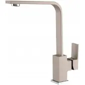 Granitan | NOOK - Küchenarmatur - 360° schwenkbar - Beige - Messing - Stehende Armatur
