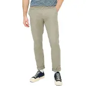 Brax Hose beige Baumwolle normale Passform