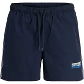 Jack & Jones Maui Sunrise Triple Logo Badehose Herren S