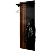 Moderano Garderobenpaneel ARTA - B/H/T ca. 62.50x180.00x30.00