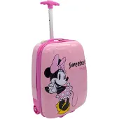 Disney Minnie Mouse Kinder-Trolley Koffer Perfekter Reisekoffer für kleine Abenteurer Rosa
