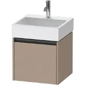Duravit Ketho.2 Wastafelonderkast 48,4x46x44 cm Mat Linnen