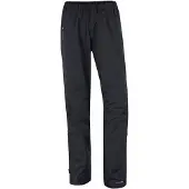 Vaude Bike Women's Fluid Full-Zip Pants, Regenhose, Damen, schwarz