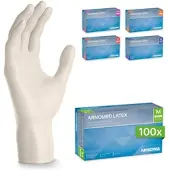 Arnowa Arnomed Latexhandschuh Puderfrei - Größe L 100 ST