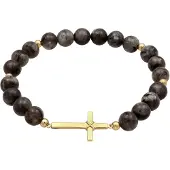 KUZZOI Armband 925 Sterling Silber in Gold | Gr.: 21 cm