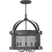 Elstead Lighting Elstead Holden Kronleuchter E14 5-fach Gealtertes Zink