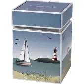 Goebel Dose Ocean Love, Tee-Dose, Deko-Dose, Aufbewahrung, Metall, Bunt, 11 cm, 23101551