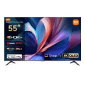 Xiaomi QLED-Fernseher "L55MB-APEU", Energieeffizienz: F, schwarz (dunkelgrau), 55 ′′, Fernseher, QLED-Fernseher