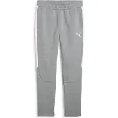 Puma Teamevostripe Pants medium gray heather-silver-white (33) M