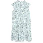 Vero Moda Alba Kurzes Kurzarmkleid