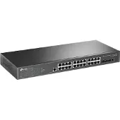 TP-LINK Omada SG3428X, Managed, L2+/L3, Gigabit Ethernet (10/100/1000), Rack-Einbau, 1U