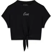GUESS T-Shirt J6GI29 K6YW4 Schwarz Relaxed Fit