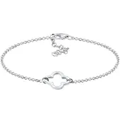 Elli Armband Kleeblatt Symbol Glück Trend Talisman 925 Silber Elli Silber