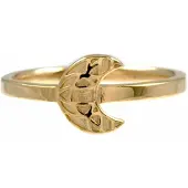 Cai Ring 925/- Sterling Silber vergoldet Gelb