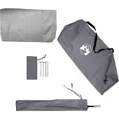 vidaXL Innenzelt mit Dach Schwarz 240 x 160 x 133 cm Mit Netz
