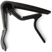 Dunlop 84F Trigger Kapodaster flach schwarz