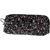 OEM Leichtes Blumenmuster Etui schwarz