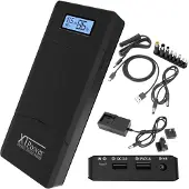 Jauch Quartz PowerBank 20100mAh QC3.0 LCD USB/DC – inkl. Autoladegerät, Netzteil