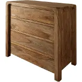 MASSIVMOEBEL24.DE MASSIVMOEBEL24 Kommode Sheesham 96x50x90 braun geölt BUENO #1004