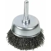 Ironside IR243026, Topfbürste, Flache Mitte, 7,5 cm, Grau, Stahl, 1 Stück(e)