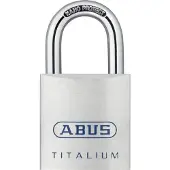 ABUS Vorhängeschloss 80TI/45 Silber Aluminium