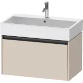 Duravit Waschtischunterschrank Ketho.2 78,4x46cm, Tau matt, 1 Ausz., wandhängend