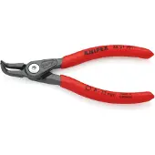 Knipex 48 21 J01, Sicherungsringzange, Stoßfest, Dielektrisch, Chrom-Vanadium-Stahl, Kunststoff, Rot, 130 mm