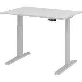 Hjh OFFICE PRO XMKA 12 S - Grau 120 x 80 elektrisch höhenverstellbar