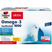 Queisser Pharma GmbH & Co. KG DOPPELHERZ Omega-3 Seefischöl 1000 Kapseln