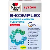 Queisser Pharma GmbH & Co. KG Doppelherz System B-Komplex Tabletten, 60 St. Tabletten