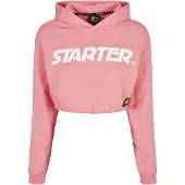Starter Black Label Rundhalspullover "Damen Ladies Starter Cropped Hoody" 1 Stk.