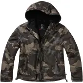 Brandit Allwetterjacke "Damen Ladies Windbreaker Frontzip" 1 Stk. tlg. mit Kapuze