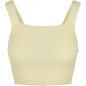Urban Classics Muskelshirt "Damen Ladies Cropped Knit Top" 1 Stk.