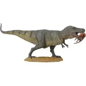 Brak danych Dinozaur tyrannosaurus rex z ofiarą