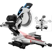 Güde Kapp und Gehrungssäge Zugsäge Holzsäge Säge Radialsäge 305mm GRK 3034.1 BSL