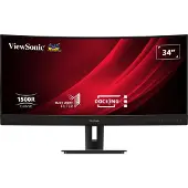Viewsonic VG3456C, 86,4 cm (34"), 3440 x 1440 Pixel, UltraWide Quad HD, LED, 5 ms, Schwarz