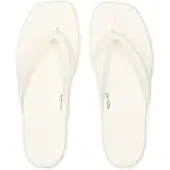 Crocs Flip Flops Damen Miami Flip Chalk-Schuhgröße 38 - 39