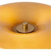 Lucide Tischlampe Sentino Ø 30 cm taupe