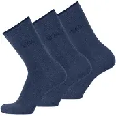 Camel active Herren Socken, 3er Pack - Basic Socken, Bio-Baumwolle