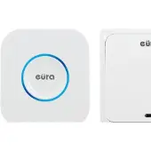 Eura WIRELESS-TÜR-TÜR " WDP-82H2 "CHILL-OUT"-batterielos, Druckknopf (kinetisch), erweiterbar