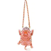 Oilily Umhängetasche Schultertasche Tiger Crossbody Bag Candy Pink orange