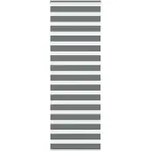 vidaXL Doppelrollo Dunkelgrau 85x230 cm Stoffbreite 80,9 cm Polyester