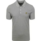 Lyle & Scott Lyle und Scott Polo Plain Grau