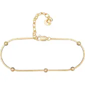 Cai Armband 925/- Sterling Silber 15+4cm Glänzend CAI Gelb