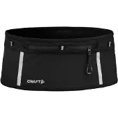 Craft Trail Band Laufgürtel XL, leicht, atmungsaktiv, reflektierend, mit Handytasche und Netztaschen