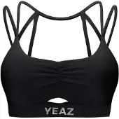 Yeaz Sporttop "Top HORIZON", Kinder, Gr. XS, schwarz, Obermaterial: 78% Polyester PES. 22% Elasthan EL., Tops Sporttop