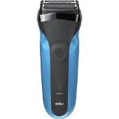 Braun Series 3 310s, Folienschaber, Schwarz, Blau, 2 SensoFoil, LED, Akku, Nickel-Metallhydrid (NiMH)