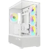 Sharkoon Gehäuse AK7 ARGB ATX weiß - Gehäuse