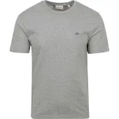 Gant T-Shirt Shield Logo Grau