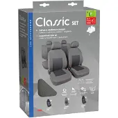 Lampa Classic Sitzschonbezug Vorne und Hinten Polyester Grau Sitzbezug